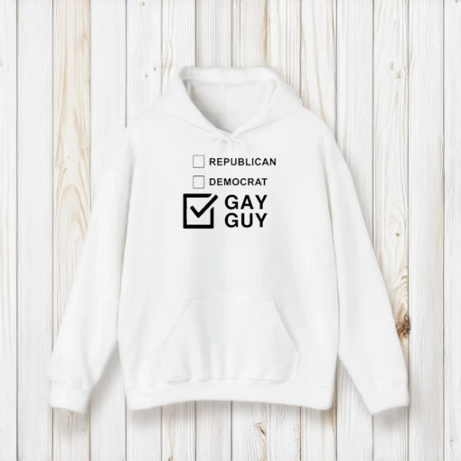 Republican Democrat Gay Guy T-Shirt2