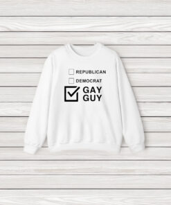 Republican Democrat Gay Guy T-Shirt3