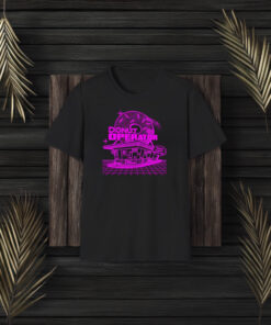 Retro Shoppe Donut Operator Neon T-Shirt