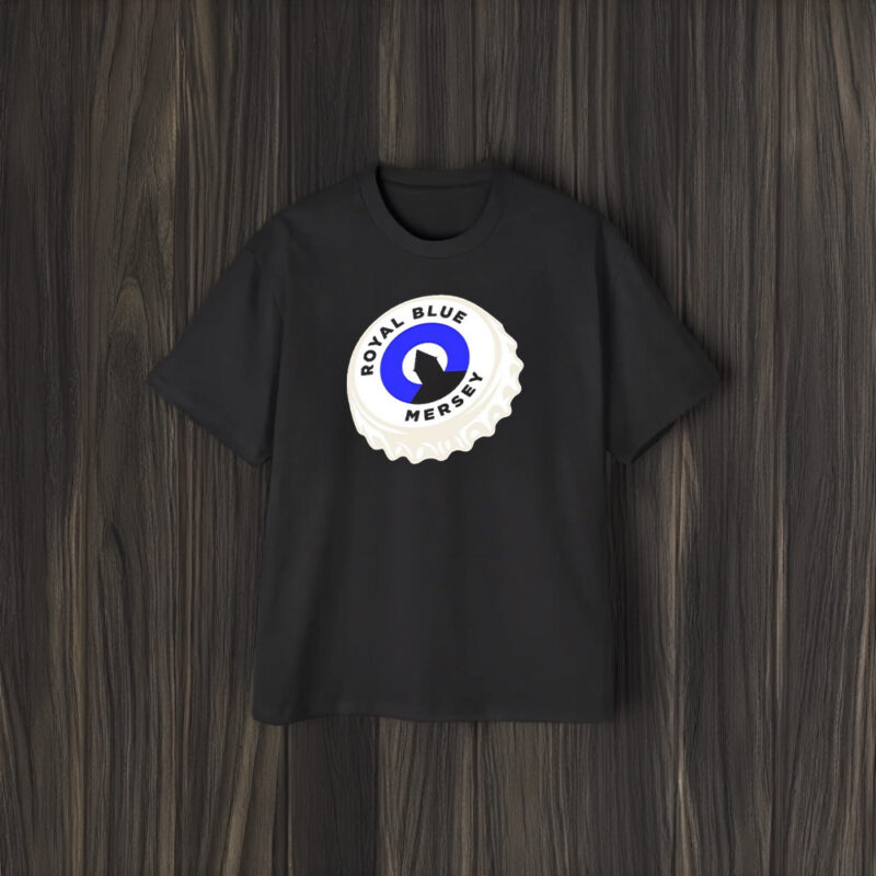 Royal Blue Mersey Bottle Top T-Shirt1