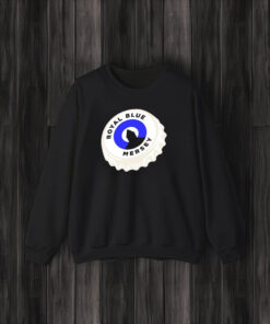 Royal Blue Mersey Bottle Top T-Shirt3