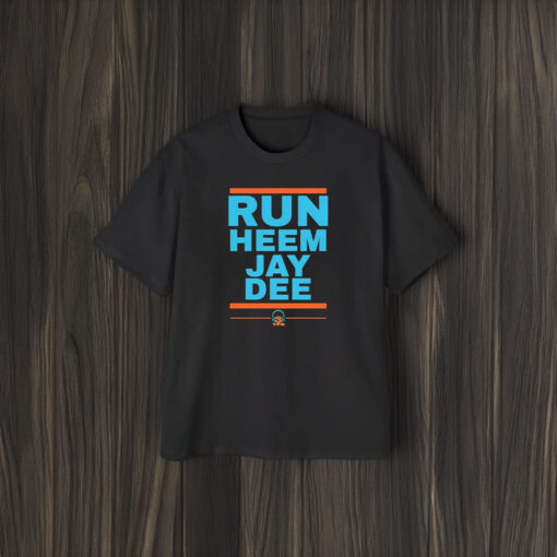 Run Heem Jay Dee Miami Dolphins T-Shirt1