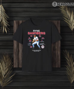 Ryne Sandberg Statue Dedication June 23 2024 T-Shirt3