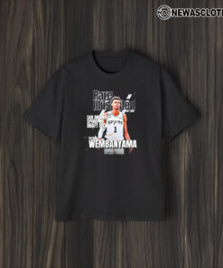 San Antonio Spurs No Draft Pick Victor Wembanyama T-Shirt2