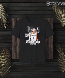 San Antonio Spurs No Draft Pick Victor Wembanyama T-Shirt3