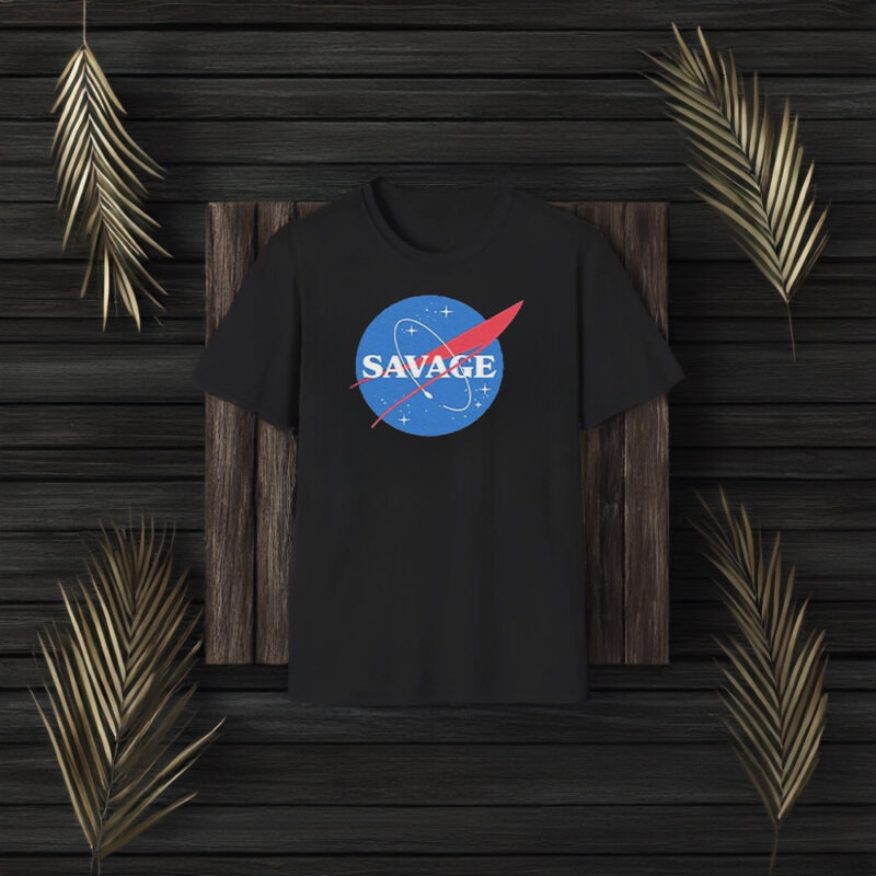 Savage Meatball Nasa Logo 2024 T-Shirt