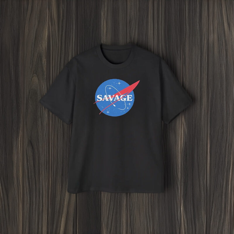 Savage Meatball Nasa Logo 2024 T-Shirt1