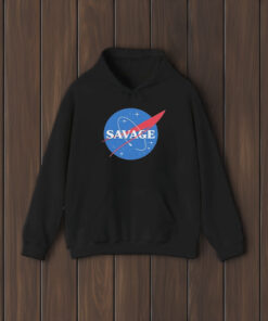 Savage Meatball Nasa Logo 2024 T-Shirt2