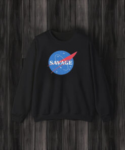 Savage Meatball Nasa Logo 2024 T-Shirt3