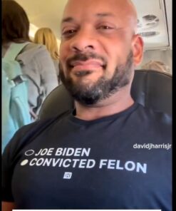 David J Harris JOE BIDEN CONVICTED FELON T-Shirt