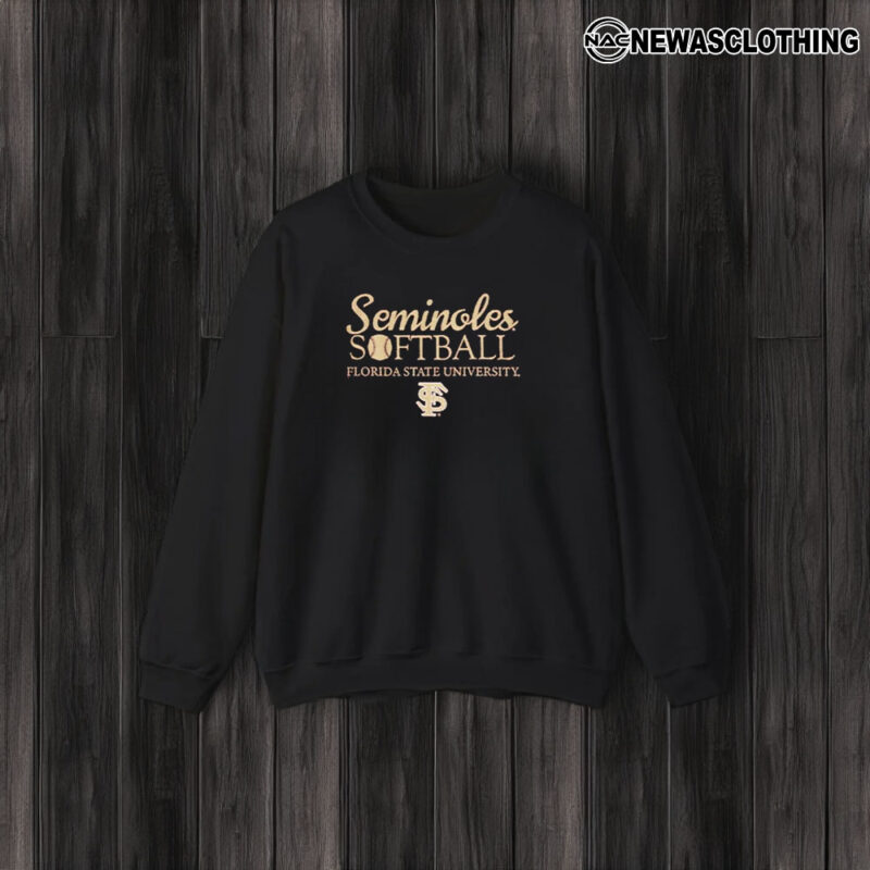 Seminoles Softball Florida State University T-Shirt