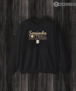 Seminoles Softball Florida State University T-Shirt3