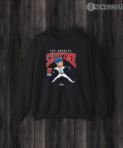 Shohei Ohtani 27 Los Angeles Shotime Baseball T-Shirt