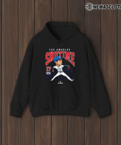 Shohei Ohtani 27 Los Angeles Shotime Baseball T-Shirt1