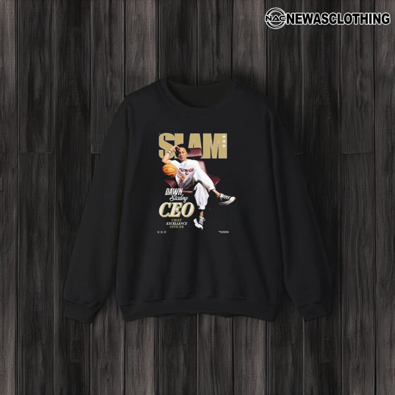 Slam Cover Dawn Staley Ceo Chief Excellence Officer T-Shirt