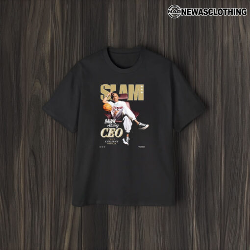 Slam Cover Dawn Staley Ceo Chief Excellence Officer T-Shirt2