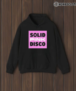 Solid Pink Disco Tee1