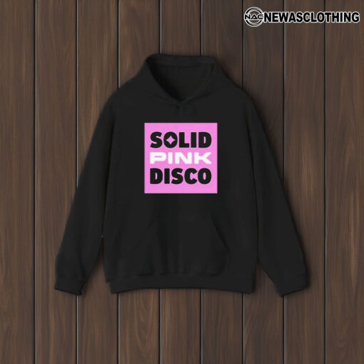 Solid Pink Disco Tee1