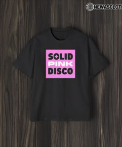 Solid Pink Disco Tee2