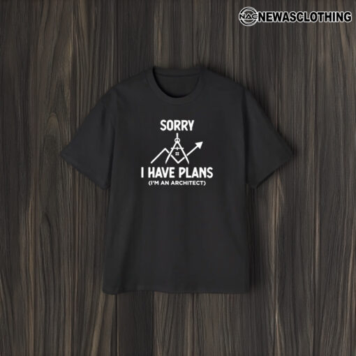 Sorry I Have Plans I’m An Architect T-Shirt1