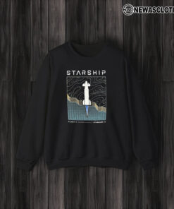 Starship Flight 4 Starbase Tx T-Shirt