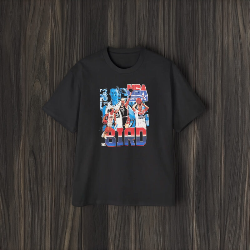 Team USA Legend Team USA Larry Bird T-Shirt2