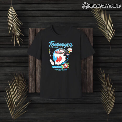 Temmy’s Tattoo Lab By Cream Soda South Cat St Hrjk T-Shirt