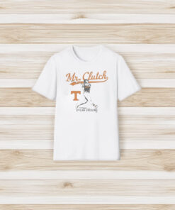 Tennessee Baseball Dylan Dreiling Mr Clutch T-Shirt