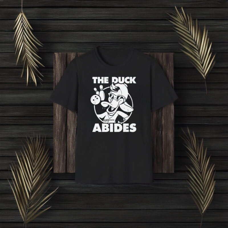 The Duck Abides Bowling T-Shirt