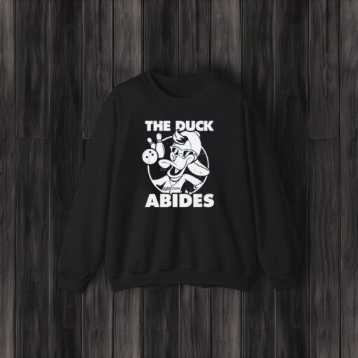 The Duck Abides Bowling T-Shirt3