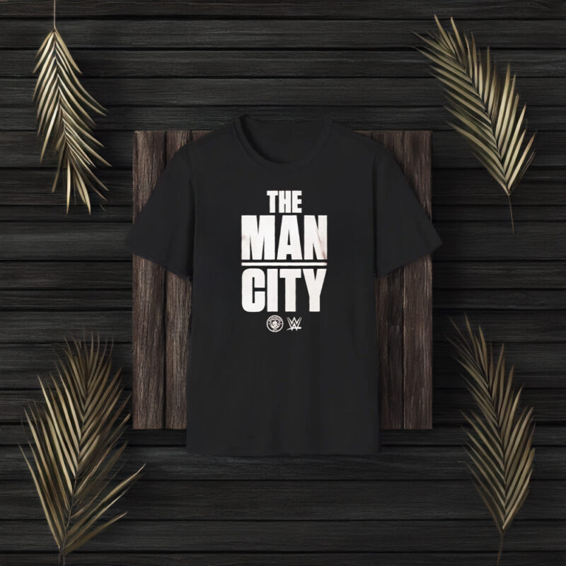 The Man City Wwe Manchester City T-Shirt3