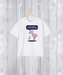 The Popular Flamingo Don’t Make Me Put My Foot Down T-Shirt1