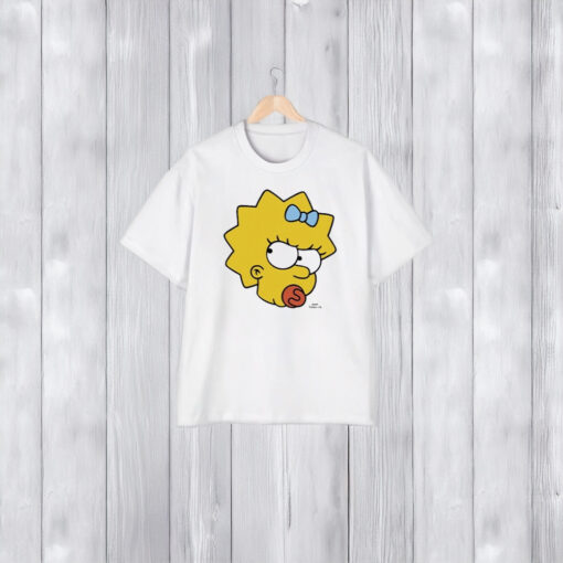 The Simpsons Maggie Angry Big Face T-Shirt1