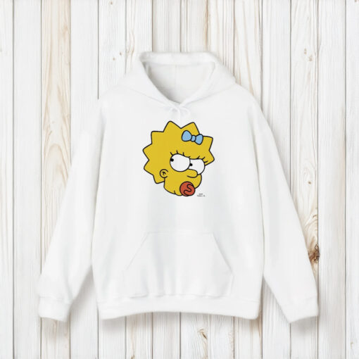 The Simpsons Maggie Angry Big Face T-Shirt2