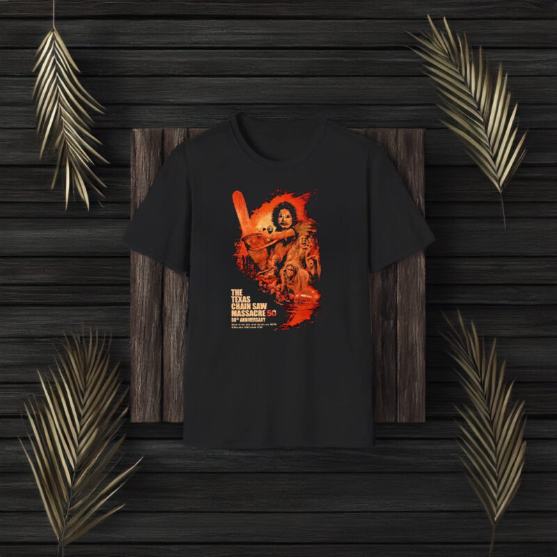 The Texas Chain Saw Massacre 50 50th Anniversary T-Shirt