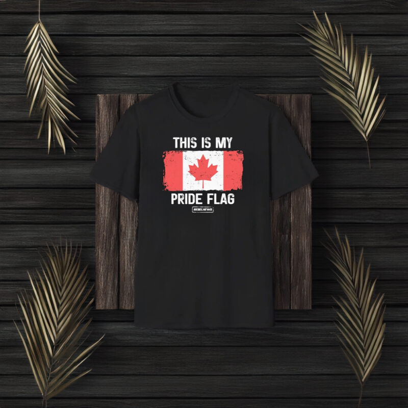 This Is My Pride Flag Canada Rebelnews T-Shirt