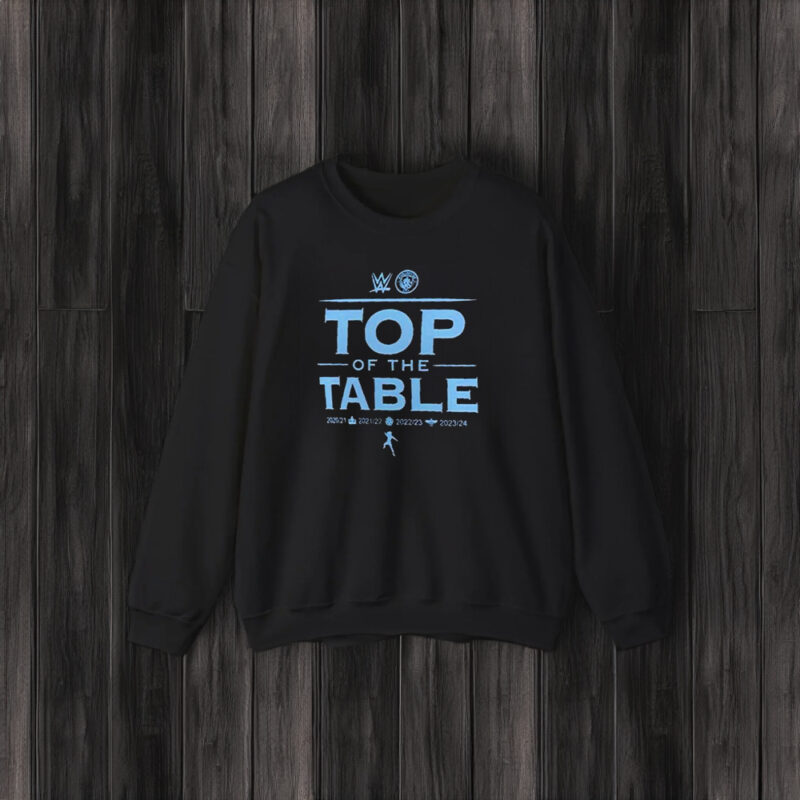 Top Of The Table WWE Championship Years T-Shirt