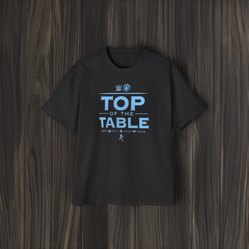 Top Of The Table WWE Championship Years T-Shirt2