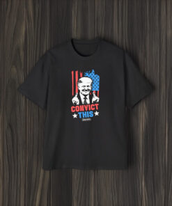 Trump Convict This Rebel News Trump With Fuccking Hand T-Shirt2