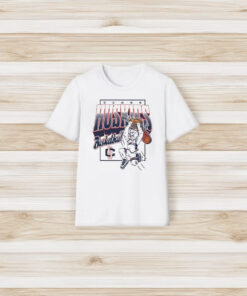 UConn Huskies Basketball Mascot Fire Ball T-Shirt