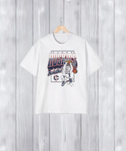 UConn Huskies Basketball Mascot Fire Ball T-Shirt