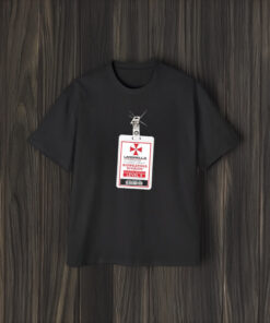 Umbrella Id Card Bioweapons Division T-Shirt2