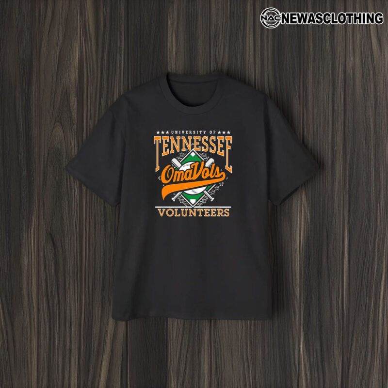 University Of Tennessee Omavols Volunteers Omavols Throwback T-Shirt2