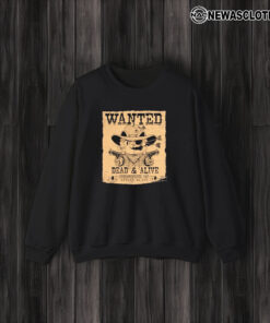 Wanted Dead & Alive Schrodinger’s Cat Reward $5,000 T-Shirt