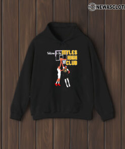 Welcome To Myles High Club Basketball T-Shirt1