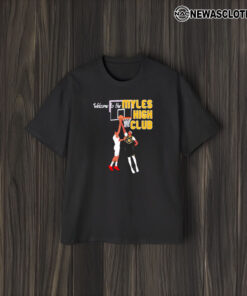 Welcome To Myles High Club Basketball T-Shirt2