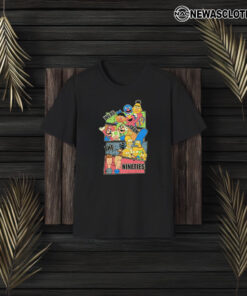 We’re From The Nineties Muppet Mario The Simpsons And Beavis And Butthead T-Shirt