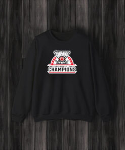 Western Hockey League Champions 2024 Trophy Logo T-Shirt3