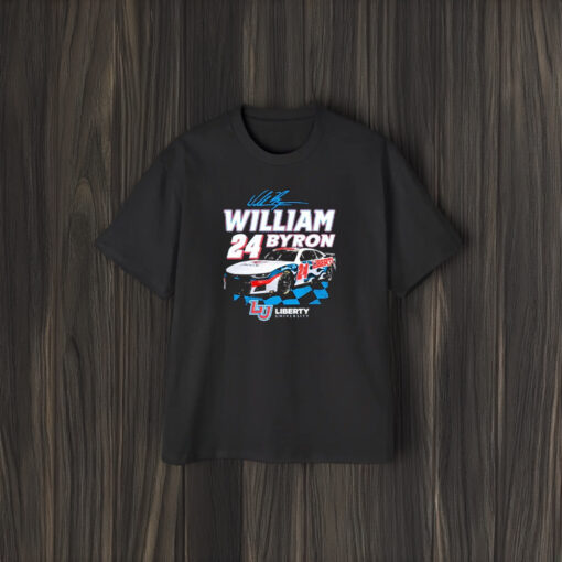 William Byron 24 Liberty University T-Shirt1