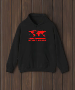 World Peace Map Elon Musk T-Shirt1